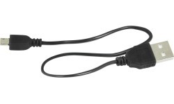 Передний фонарь FORCE CASS 300LM, USB (чёрный)
