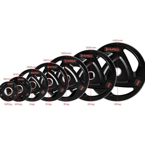 Olimpiskais svaru disks TOX HMS - 25 kg
