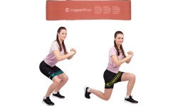 Резинка для фитнеса inSPORTline Hiplop M - Розовый