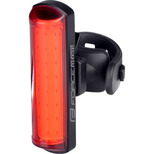 Aizmugurējais lukturis Force Atom 40LM USB, melns