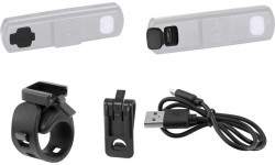 Задний фонарь Force Atom 40LM USB, чёрный