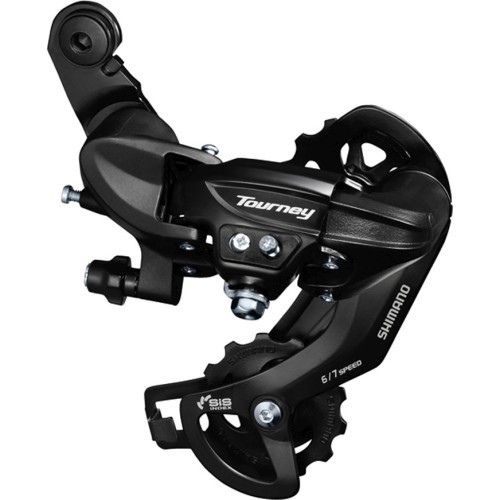 Задний переключатель Shimano Tourney TY300 6/7 скоростей, на раму
