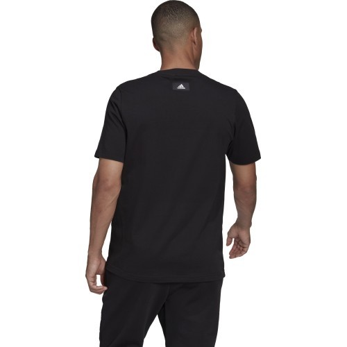 Adidas M FI 3-Bar Tee vīriešu T-krekls Black HD0893
