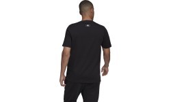 Мужская футболка Adidas M FI 3-Bar Tee Black HD0893