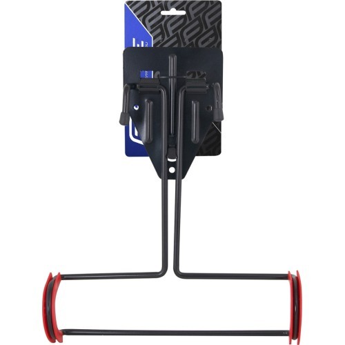 Pie sienas stiprināms saliekams velosipēda turētājs FORCE (tērauds, melns, maks. 15 kg)