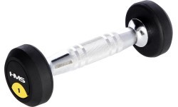 HG PRO RUBBER DUMBBELL HMS - 1 kg