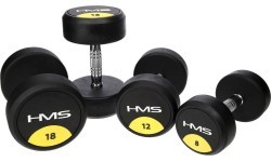 Gumijota hantele HG PRO HMS - 3 kg