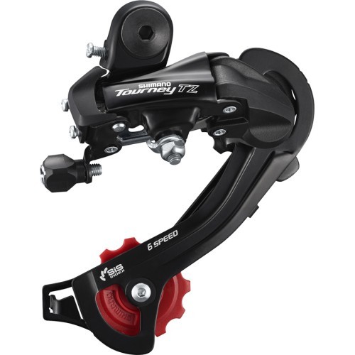Задний переключатель Shimano Tourney TZ500 6 скоростей, на раму