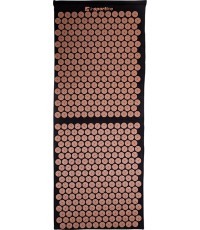 Akupresūras paklājs inSPORTline AKU-1000 125x50cm - černá-mocha mousse