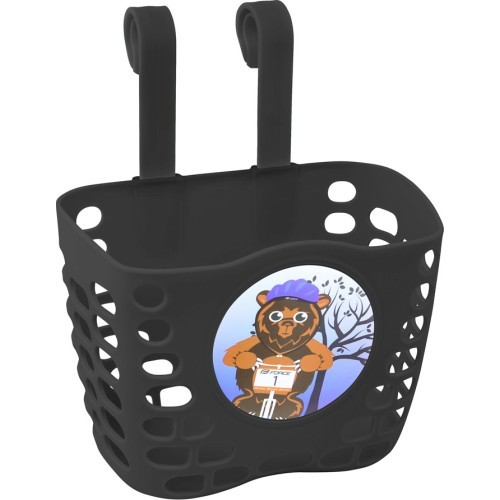 Bicycle Basket FORCE (plastic, black)