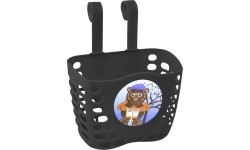Bicycle Basket FORCE (plastic, black)