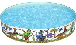 Dinosaurs Expansion Pool for Children 3+ BESTWAY 244x46cm Vinyl + PVC