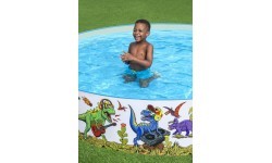 Детский бассейн Bestway Dinosaurs Expansion 3+, 244x46 см
