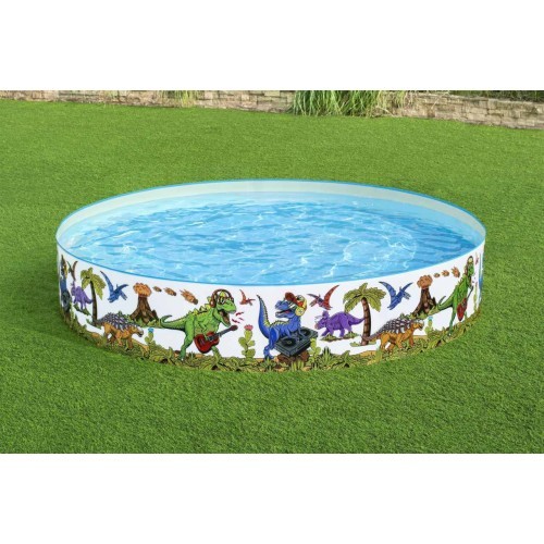 Bērnu baseins Bestway Dinosaurs Expansion 3+, 244x46 cm