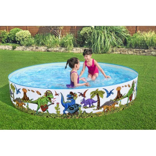 Детский бассейн Bestway Dinosaurs Expansion 3+, 244x46 см