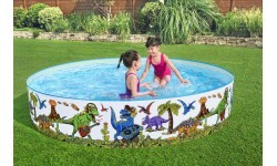 Bērnu baseins Bestway Dinosaurs Expansion 3+, 244x46 cm
