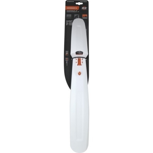 Priekšējais dubļusargs SKS Shockboard XL 26-29" priekšējai dakšai (balts)