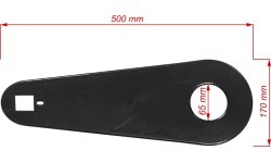 Ķēdes aizsargs DY-C36 PVC 20"