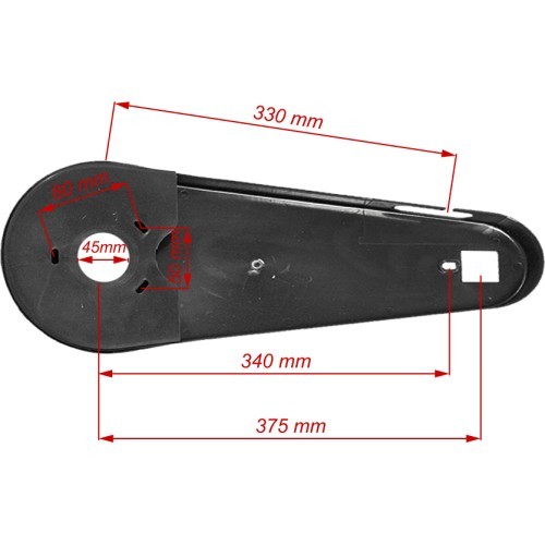 Grandinės apsauga DY-C36 PVC 20"