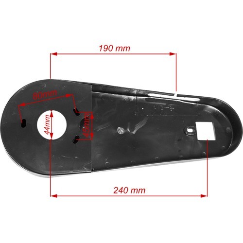 Ķēdes aizsargs DY-C20 PVC 12"