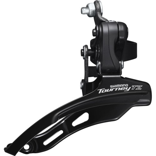 Priekšējais pārslēdzējs Shimano Tourney FD-TZ500-DS6, 3x6/7 ātrumi, Dual Pull, 28.6 mm