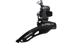 Priekšējais pārslēdzējs Shimano Tourney FD-TZ500-DS6, 3x6/7 ātrumi, Dual Pull, 28.6 mm