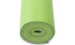 Two-layer Yoga Mat Yate - Green, Grey