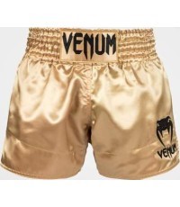 Venum Classic Muay Thai šorti - Zelta/melnā krāsā