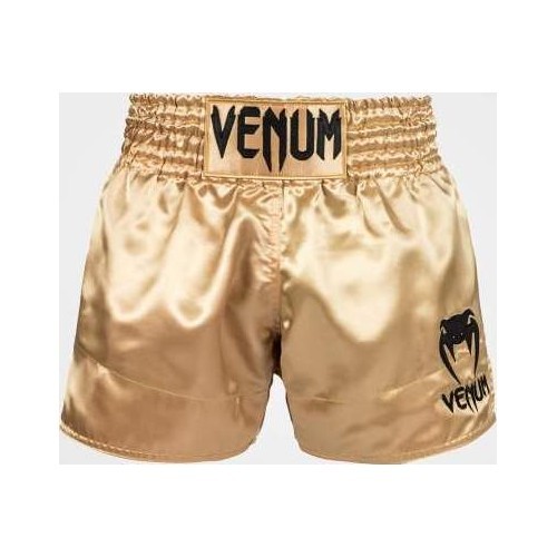 Venum Classic Muay Thai šorti, zelta/melni