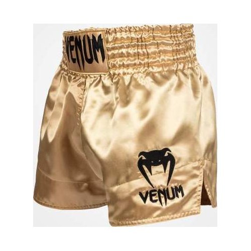 Venum Classic Muay Thai šorti, zelta/melni