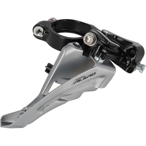 Priekšējais pārslēdzējs Shimano Alivio M3100-M 3x9 ātrumi, Side Swing, 34,9 mm, 66-69°