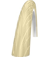 Riepa Schwalbe Citizen Active Line 28" x 1.75" (47-622), kameras, aizsardzība pret caurduršanu, atstarojoša josla, krēmkrāsas