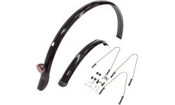 SKS Velo Fenders 28" 45mm for disc brakes, with stays (glossy black)