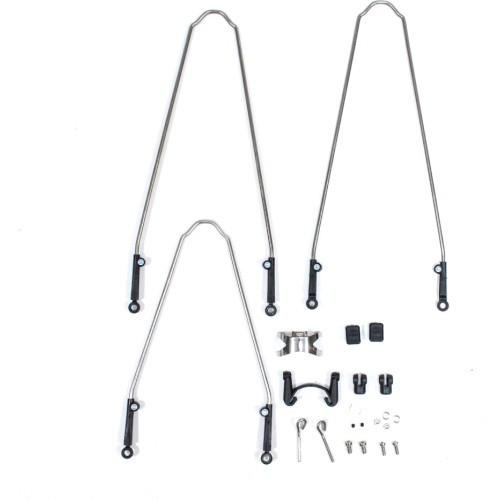 SKS Velo Fenders 28" 45mm for disc brakes, with stays (glossy black)