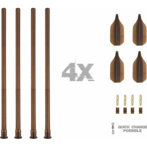 ZFISH Feeder Casting Tube barotava, 4 gab.