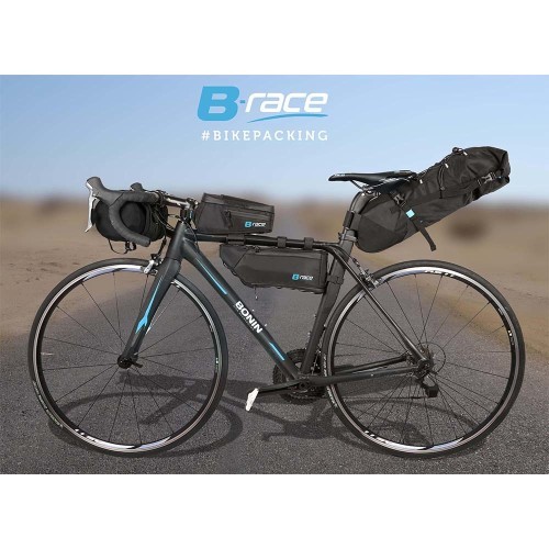 Velosipēda soma B-Race Bikepacking uz sēdekļa statīva, 10 l