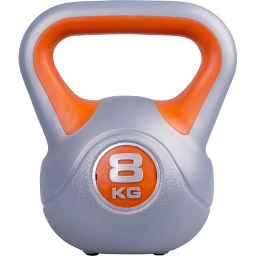 Vinila svaru bumba ar cementa pildījumu inSPORTline Vin-Bell 8 kg