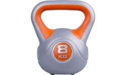 Виниловая гиря с цементным наполнителем inSPORTline Vin-Bell 8 кг