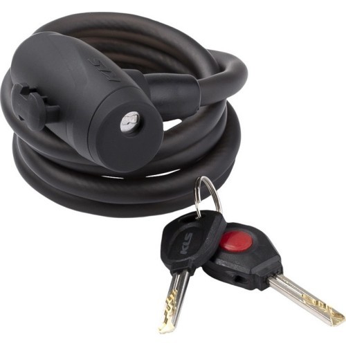 KLS Coil Bike Cable Lock 4.5x120cm