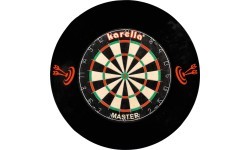 Защитное кольцо для дартса Catchring, чёрное, 4 шт.