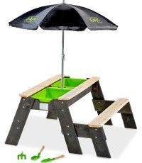 Многоцелевой игровой стол со скамейкой EXIT Aksent Sand & Water L Deluxe