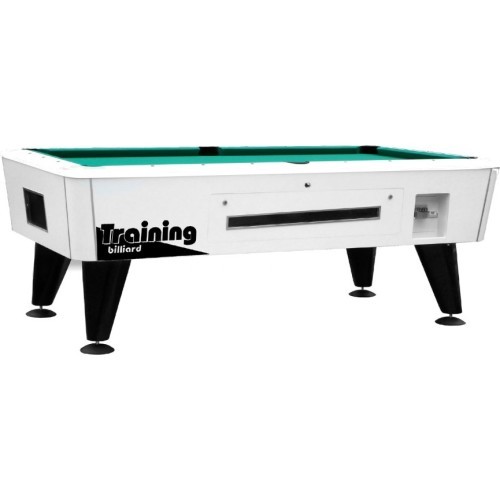 Biljarda galds Dynamic Premier, sudraba, Pool, 8 ft, ar monētu pieņēmēju un bumbiņu atgriešanas sistēmu
