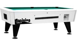 Biljarda galds Dynamic Premier, sudraba, Pool, 8 ft, ar monētu pieņēmēju un bumbiņu atgriešanas sistēmu