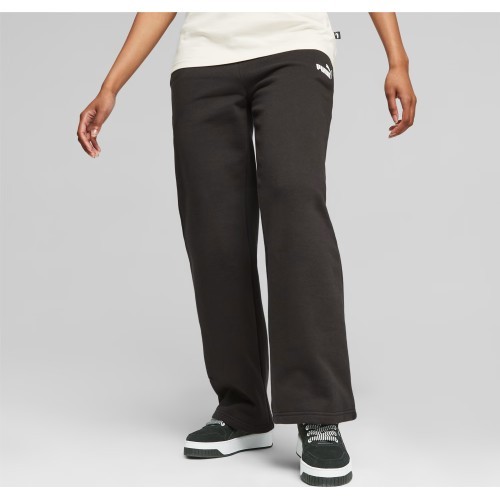 Puma Ess+ Straight Leg Women's Sports Pants Black 676093 01