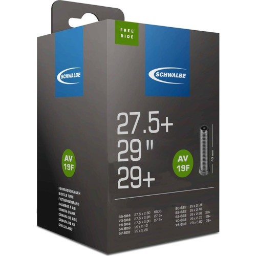 Schwalbe tube 27.5x2.60/3.00 29x2.35/3.00 (60/85-658/622) AV 40mm (boxed)