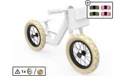 Wheel 12'' Retro - Black/Beige