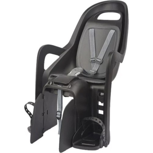 Polisport Groovy CFS rear rack-mounted child bike seat 22 kg (black/grey)
