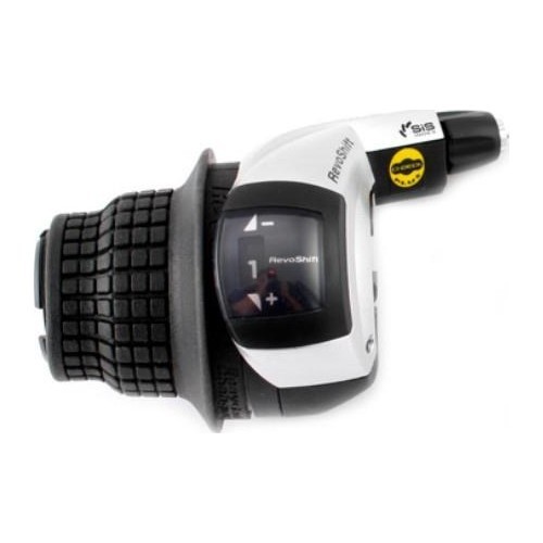 Pārslēdzējs (kreisais) Shimano Tourney RS45 Revoshift 3 ātrumi (1800mm trose)