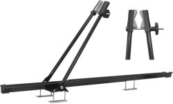 Peruzzo Modena bike rack black roof-mounted