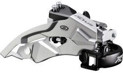 Передний переключатель Shimano Altus M370 // 3x9 speed, Dual Pull, 31,8 мм